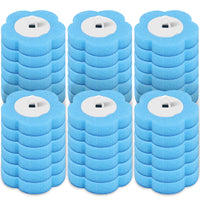 24/72Pcs Disposable Toilet Brush Long Handle Wall-Mounted Wc Cleaning Tool Kit with Replaceable Brush Head Bathroom Accessories