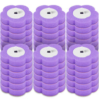 24/72Pcs Disposable Toilet Brush Long Handle Wall-Mounted Wc Cleaning Tool Kit with Replaceable Brush Head Bathroom Accessories